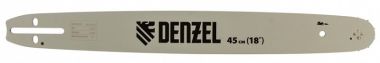 Шина для бензопилы DGS-5218, длина 45 см (18"), шаг 0,325", паз 1,5 мм, 72 звена DENZEL 59802 ― DENZEL