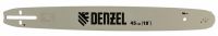 Шина для бензопилы DGS-5218, длина 45 см (18"), шаг 0,325", паз 1,5 мм, 72 звена DENZEL 59802