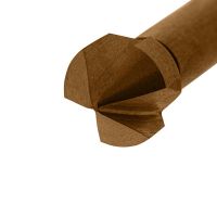 Зенковка конусная под М6, HSS, по металлу, цилиндрический хвостовик DENZEL 72307