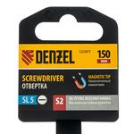 Отвертка, SL5x150 мм, S2, 3к рукоятка DENZEL 121977