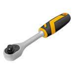 Ключ-трещотка 3/8", 90 зубьев, с быстрым сбросом, CrV DENZEL 14032