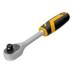 Ключ-трещотка 1/2", 90 зубьев, с быстрым сбросом, CrV DENZEL 14033