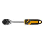 Ключ-трещотка 1/2", 90 зубьев, с быстрым сбросом, CrV DENZEL 14033