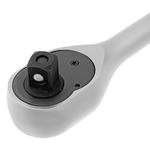 Ключ-трещотка 1/2", 90 зубьев, с быстрым сбросом, CrV DENZEL 14033