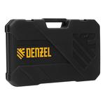 Набор инструментов, 1/2", 1/4", CrV, S2, пластиковый кейс, 100 предметов DENZEL 15803