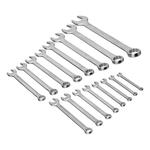Набор инструментов, 1/2", 1/4", CrV, S2, пластиковый кейс, 122 предмета DENZEL 15804