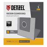 Комплект мешков одноразовых для пылесоса Denzel SVC15, LVC15 5 шт. DENZEL 28213
