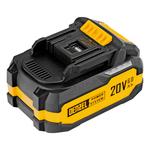 Батарея аккумуляторная BH-20-6.0, Li-Ion, USB, 20 В, 6,0 Ач// DENZEL 28446