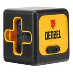Лазерный уровень DQB-T, 30 м, зеленый луч, батарейки, штатив DENZEL 350165