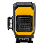 Лазерный уровень мультипризменный DLV-360-3C, 30 м, зеленый луч, Li-Ion 2,4 Aч, кейс// DENZEL 35080