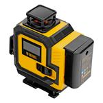 Лазерный уровень мультипризменный DLV 360-4T, 30 м, зеленый луч, Li-Ion 2,4 Aч, штатив// DENZEL 350815