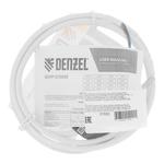 Шнур сетевой Energy Series, ПВС, 1,5 м, 2 x 1 мм, с неразборной вилкой, белый, DENZEL 37660