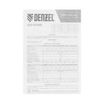 Шнур сетевой Energy Series, ПВС, 1,5 м, 3 x 1,5 мм, с неразборной вилкой, черный, DENZEL 37671