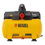 Компрессор  DLS750/6 безмасляный малошумный 750 Вт, 140 л/мин,ресивер 6 л DENZEL 58019