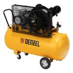 Компрессор воздушный рем. привод BCV 5500-T/200, 5,5 кВт, 200 литров, 850 л/мин DENZEL 58122