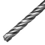 Бур по бетону, цельная крестовая пластина, 6x115 мм, SDS PLUS DENZEL 705300