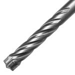 Бур по бетону, цельная крестовая пластина, 10x165 мм, SDS PLUS DENZEL 705311