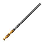 Сверло спиральное по металлу 2,5 x 57 мм, Р6М5, Golden Tip , 2шт. DENZEL 718224