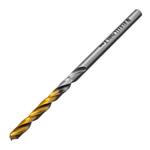 Сверло спиральное по металлу 3 x 60 мм, Р6М5, Golden Tip , 2шт. DENZEL 718225