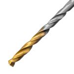 Сверло спиральное по металлу 3,2 x 65 мм, Р6М5, Golden Tip , 2шт. DENZEL 718226