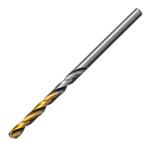Сверло спиральное по металлу 3,5 x 70 мм, Р6М5, Golden Tip , 2шт. DENZEL 718227