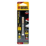 Сверло спиральное по металлу 3,5 x 70 мм, Р6М5, Golden Tip , 2шт. DENZEL 718227