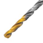 Сверло спиральное по металлу 4,2 x 75 мм, Р6М5, Golden Tip  DENZEL 718230