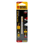 Сверло спиральное по металлу 4,2 x 75 мм, Р6М5, Golden Tip  DENZEL 718230