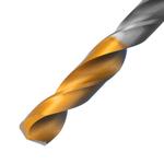 Сверло спиральное по металлу 7,5 x 109 мм, Р6М5, Golden Tip  DENZEL 718238