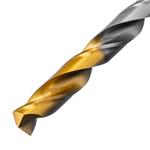 Сверло спиральное по металлу 8 x 117 мм, Р6М5, Golden Tip  DENZEL 718239