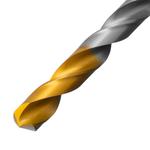 Сверло спиральное по металлу 8,5 x 117 мм, Р6М5, Golden Tip  DENZEL 718240