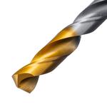 Сверло спиральное по металлу 11 x 142 мм, Р6М5, Golden Tip  DENZEL 718243