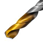 Сверло спиральное по металлу 12 x 151 мм, Р6М5, Golden Tip  DENZEL 718244