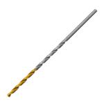 Сверло спиральное по металлу 2,5 х 95 мм Р6М5, Golden Tip, удлиненное, 2шт. DENZEL 718246