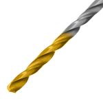 Сверло спиральное по металлу 3 х 100 мм, Р6М5, Golden Tip, удлиненное, 2шт. DENZEL 718247