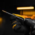 Сверло спиральное по металлу 6 х 139 мм, Р6М5, Golden Tip, удлиненное DENZEL 718256