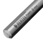Сверло спиральное по металлу 8 х 165 мм, Р6М5, Golden Tip, удлиненное DENZEL 718260