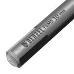 Сверло спиральное по металлу 10 х 184 мм, Р6М5, Golden Tip, удлиненное DENZEL 718263