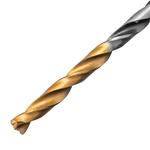 Сверло спиральное по металлу 3 x 61мм, Р6М5, Golden Tip, многогранная заточка, 2шт. DENZEL 718268