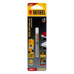 Сверло спиральное по металлу 3 x 61мм, Р6М5, Golden Tip, многогранная заточка, 2шт. DENZEL 718268