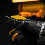 Сверло спиральное по металлу 3 x 61мм, Р6М5, Golden Tip, многогранная заточка, 2шт. DENZEL 718268