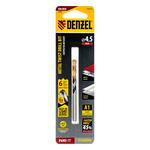 Сверло спиральное по металлу 4,5 x 80мм, Р6М5, Golden Tip, многогранная заточка DENZEL 718274
