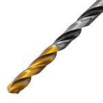 Сверло спиральное по металлу 5 x 86мм, Р6М5, Golden Tip, многогранная заточка DENZEL 718276