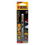 Сверло спиральное по металлу 6 x 93мм, Р6М5, Golden Tip, многогранная заточка DENZEL 718278
