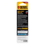 Сверло спиральное по металлу 6 x 93мм, Р6М5, Golden Tip, многогранная заточка DENZEL 718278