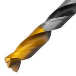 Сверло спиральное по металлу 12 x 151мм, Р6М5, Golden Tip, многогранная заточка DENZEL 718287