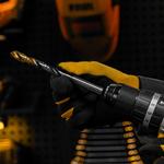 Сверло спиральное по металлу 12 x 151мм, Р6М5, Golden Tip, многогранная заточка DENZEL 718287