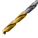 Набор сверл по металлу, 1-10 мм, Р6М5-TiN, Golden Tip, 19 шт DENZEL 723003