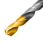 Набор сверл по металлу, 1-10 мм, Р6М5-TiN, Golden Tip, 19 шт DENZEL 723003