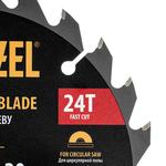 Пильный диск по дереву ф160 х 20 мм, 24 зубьев DENZEL 733047